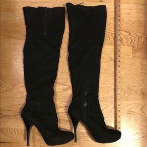 Gorgeous suede sexy tall boots